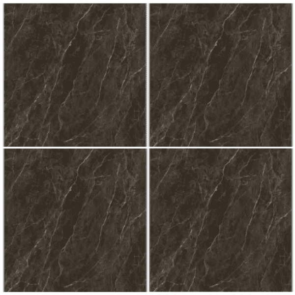LTP6217H dark coffee brown marble look glazed porcelain tile 60x60 with subtle white veining