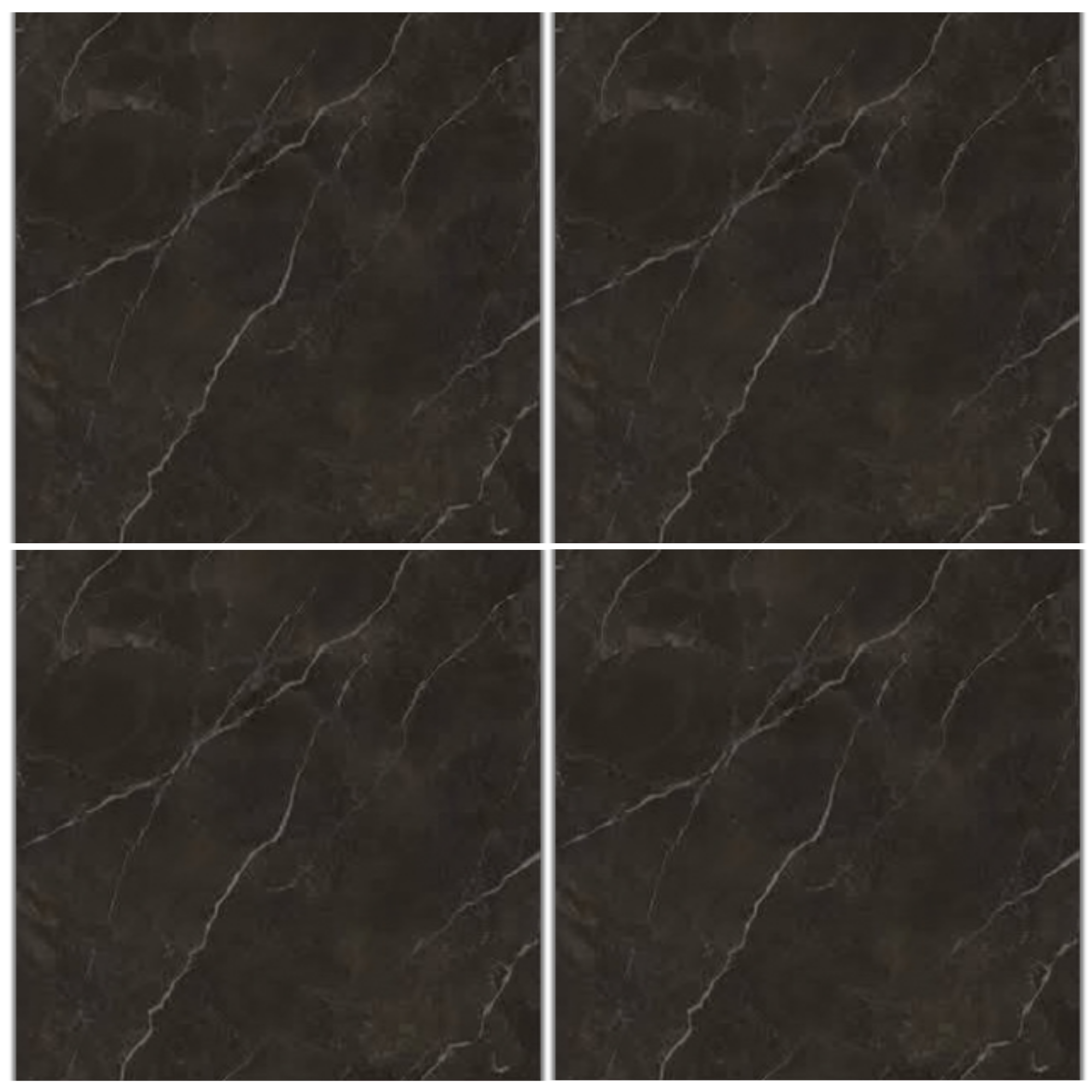 LTP6218H dark brown marble look glazed porcelain tile 60x60 subtle white veining