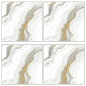 LTP6236 soft white gold vein marble look glazed porcelain tile 60x60