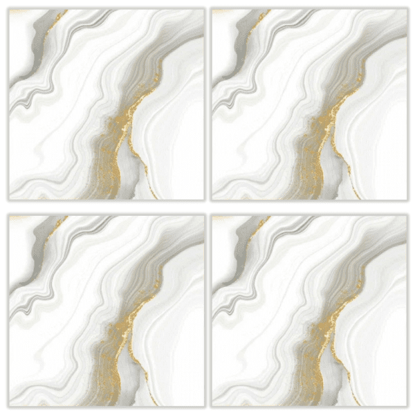 LTP6236 soft white gold vein marble look glazed porcelain tile 60x60