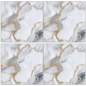 LTP6245 white gold marble look glazed porcelain tile 60x60