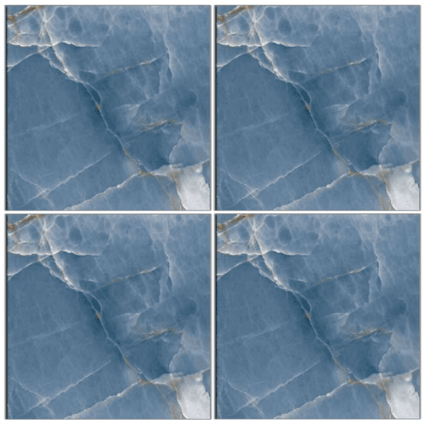 LTP6247 ocean blue marble look glazed porcelain tile 60x60