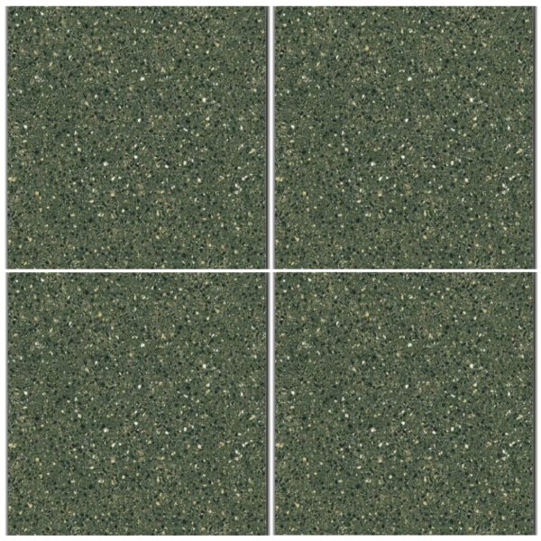 LTR6106 olive green terrazzo concrete look matte porcelain tile 60x60
