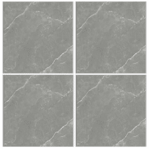 LTR6116 cool ash gray marble vein matte porcelain tile 60x60