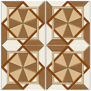 LTR6130 Natural Wood Parquet-Look Matte Porcelain Tile – 60x60