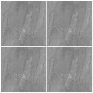 LTR6669 gray marble-look matte porcelain tile 60x60 modern stone design