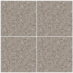 LTR6670 terrazzo gray matte porcelain tile 60x60 speckled stone design