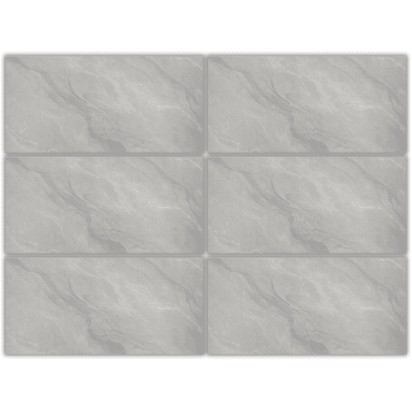LSY306013P LSY306013P light gray marble look porcelain tile 30x60 with soft veining pattern