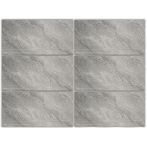LSY306013T LSY306013T light gray marble look porcelain tile 30x60 with soft veining and linear texture